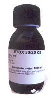ETO X 20/20 flacone da 100 ml. Insetticida a bassissima tossicita' per  zanzare ed altri insetti